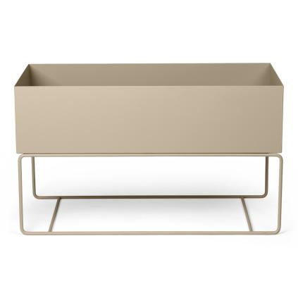 Květináč PLANT BOX 77 cm, kašmírová, železo, ferm LIVING