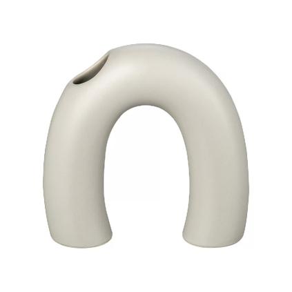 Váza KAGETSU 12 cm, světle šedá, kamenina, Blomus