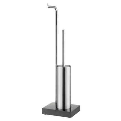 WC sluha MODO 66 cm, stříbrná, matná nerezová ocel, Blomus