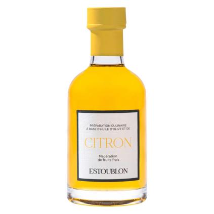 Extra panenský olivový olej 200 ml, citron, Estoublon