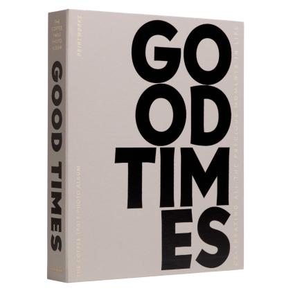 Fotoalbum GOOD TIMES, šedá, Printworks