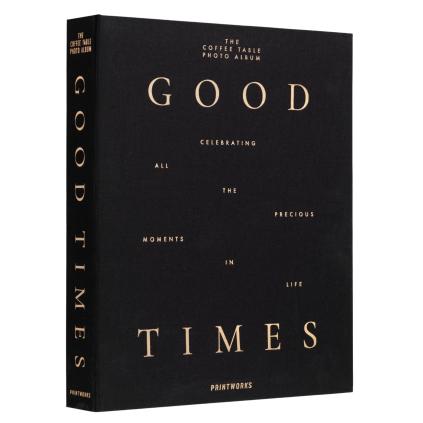 Fotoalbum GOOD TIMES, černá, Printworks