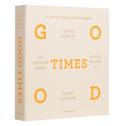 Fotoalbum GOOD TIMES, béžová, Printworks