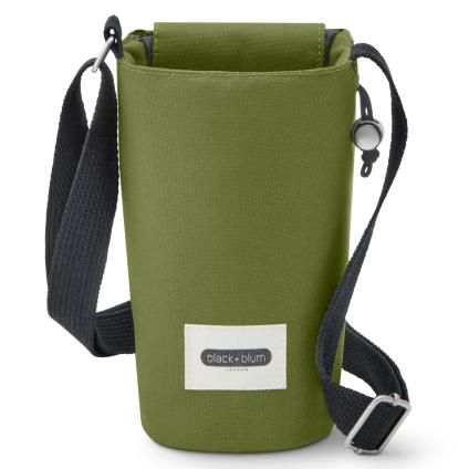 Termo taška na láhev 20 cm, mechová, Black+Blum