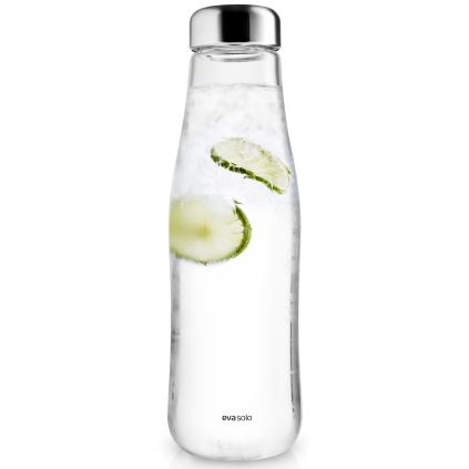 Karafa na vodu 1,3 l, čirá, sklo, Eva Trio