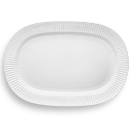 Servírovací talíř LEGIO NOVA 42 cm, bílá, porcelán, Eva Trio