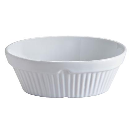 Zapékací mísa CLASSIC 17 cm, ovál, bílá, kamenina, Mason Cash