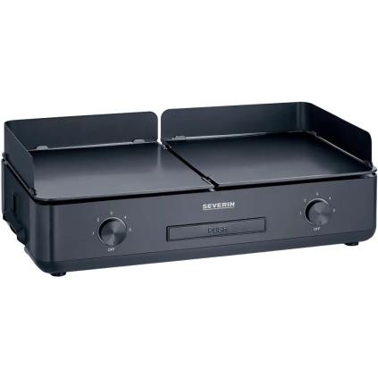 Elektrický stolní gril PG 8569 SUAVE PLANCHA, černá, Severin
