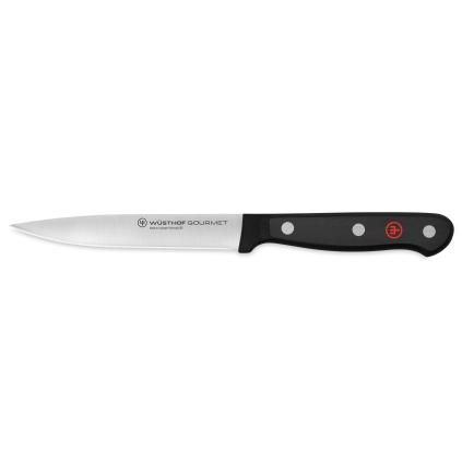 Nůž na zeleninu GOURMET 12 cm, černá, Wüsthof