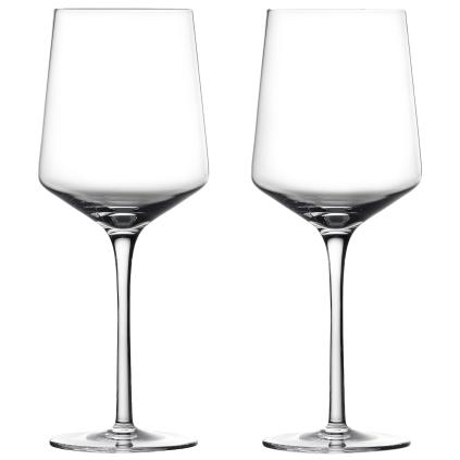 Sklenice na červené víno ROCKS 400 ml, sada 2 ks, čirá, sklo, Zone Denmark