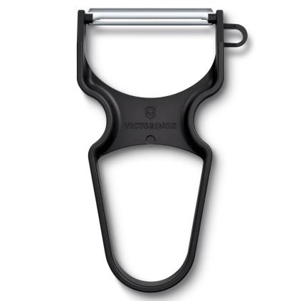 Škrabka na zeleninu RAPID 11 cm, rovné ostří, černá, plast, Victorinox