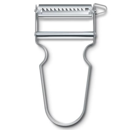 Škrabka na zeleninu STAR 11 cm, ostří Julienne, stříbrná, nerezová ocel, Victorinox