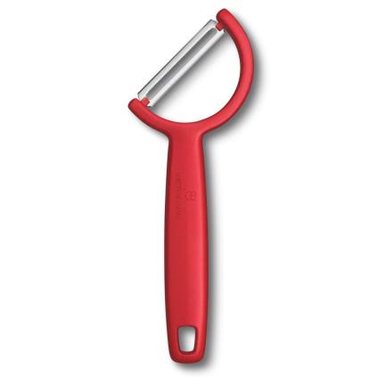 Škrabka na zeleninu RHO 16 cm, rovné ostří, červená, plast, Victorinox