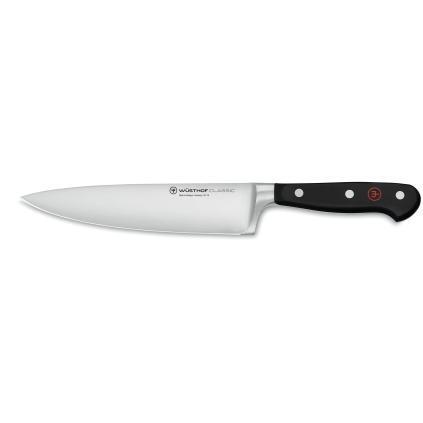Kuchařský nůž CLASSIC 18 cm, černá, plast, Wüsthof