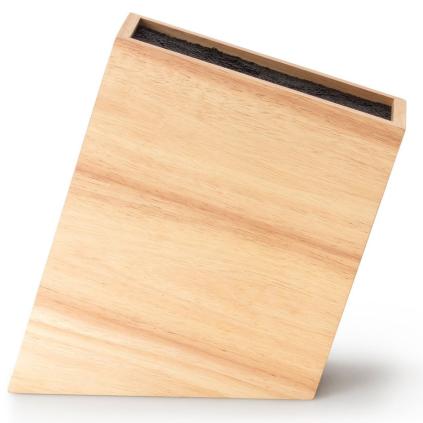 Blok na nože 22 cm, s flexi vložkou, hnědá, gumovník, Continenta