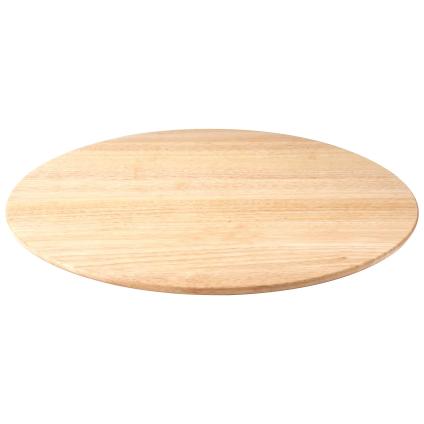 Krájecí a servírovací prkénko 46 cm, hnědá, gumovník, Continenta