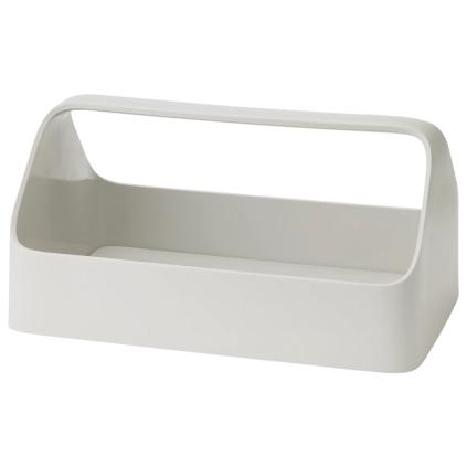 Úložný box HANDY-BOX 28 x 14 cm, světle šedá, plast, RIG-TIG