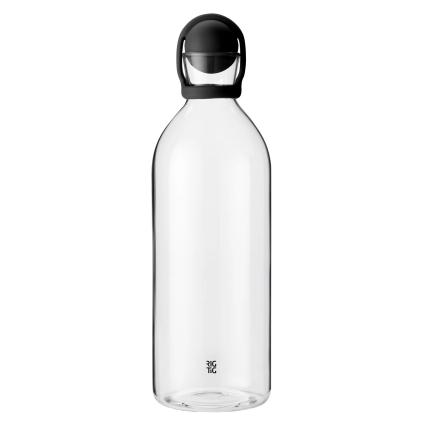 Karafa na vodu COOL-IT 1,5 l, černá, sklo, RIG-TIG
