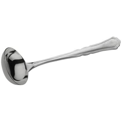 Naběračka SETTECENTO 28 cm, stříbrná, nerezová ocel, Pintinox