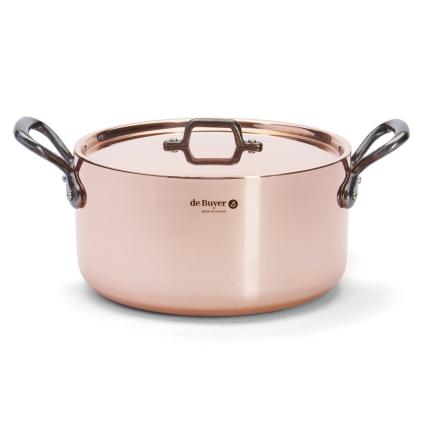 Hrnec PRIMA MATERA 24 cm, 5,4 l, měď, de Buyer