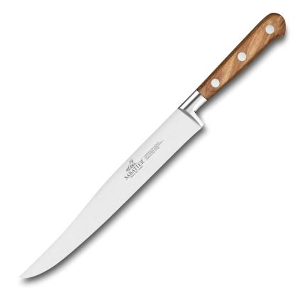 Nůž na maso IDEAL PROVENCAO 20 cm, nerezové nýty, hnědá, Lion Sabatier