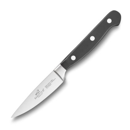 Ořezávací nůž PLUTON 10 cm, nerezové nýty, černá, Lion Sabatier