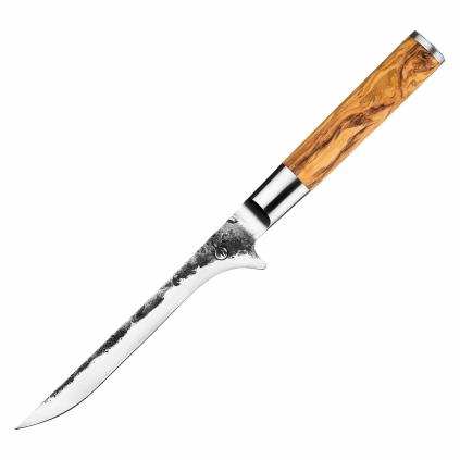 Vykosťovací nůž OLIVE 16 cm, hnědá, Forged