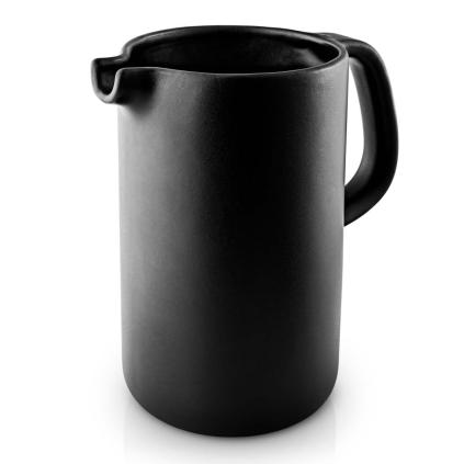 Servírovací džbán NORDIC KITCHEN 1 l, černá, kamenina, Eva Trio