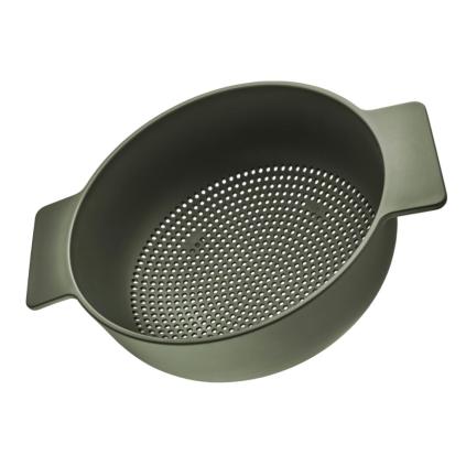 Cedník GREEN TOOLS 23 cm, zelená, plast, Eva Trio