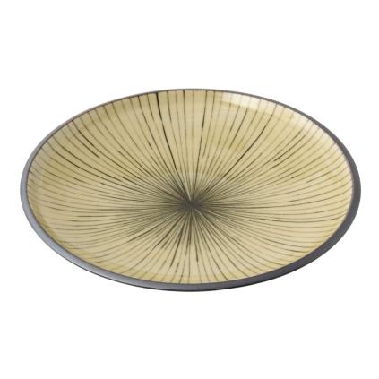 Talíř na tapas DK GREEN 17 cm, zelená, keramika, MIJ