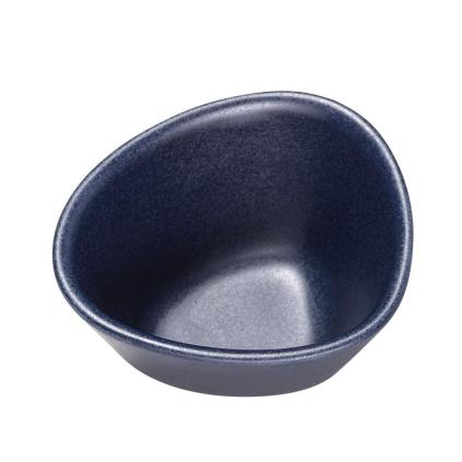 Jídelní miska CURVE 11 cm, námořnická modrá, kamenina, LIND DNA