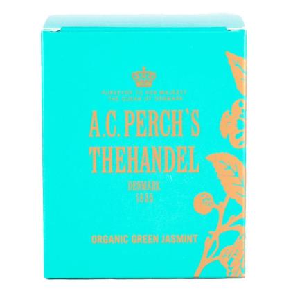Zelený čaj GREEN JASMINT, 10 čajových sáčků, A.C. Perch's Thehandel