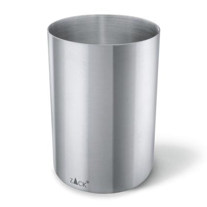 Kelímek na zubní kartáčky REZZO 250 ml, stříbrná, nerezová ocel, Zack