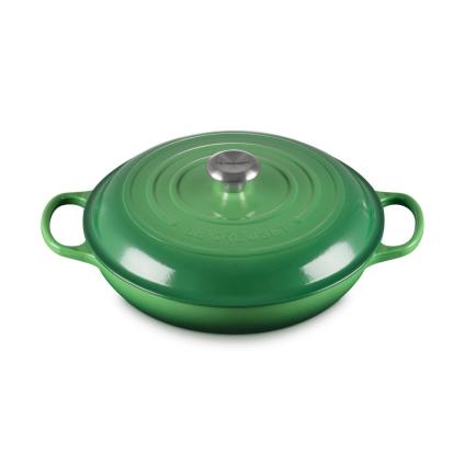 Kastrol SIGNATURE 30 cm, 3,5 l, BAMBOO, litina, Le Creuset