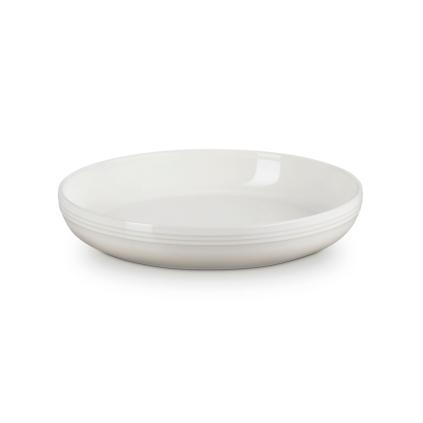 Jídelní mísa COUPE 22 cm, 960 ml, MERINGUE, kamenina, Le Creuset