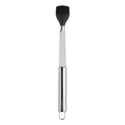 Štětec na marinádu BBQ 43 cm, stříbrná, nerezová ocel, Le Creuset