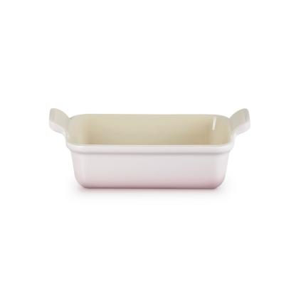 Zapékací mísa HERITAGE 19 cm, 1,1 l, SHELL PINK, kamenina, Le Creuset