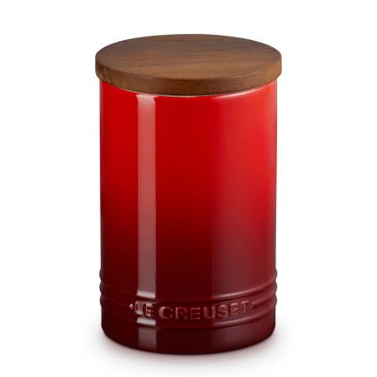 Dóza na potraviny SIGNATURE 770 ml, CERISE, kamenina, Le Creuset