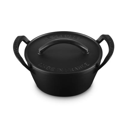 Kotlík BBQ 25 cm, 4 l, černá, litina, Le Creuset