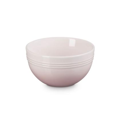 Jídelní miska COUPE 12 cm, 350 ml, SHELL PINK, kamenina, Le Creuset