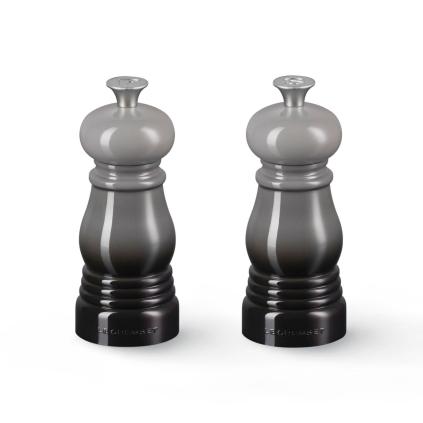 Sada mlýnků na sůl a pepř 11 cm, sada 2 ks, FLINT, plast, Le Creuset