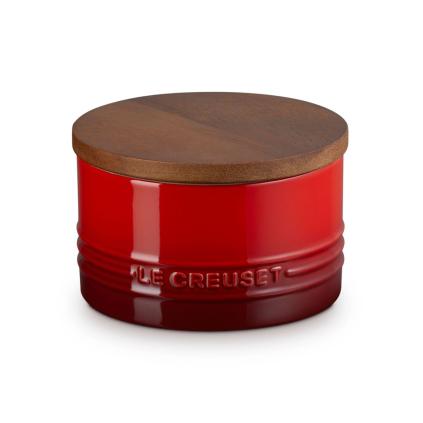 Dóza na potraviny SIGNATURE 470 ml, CERISE, kamenina, Le Creuset