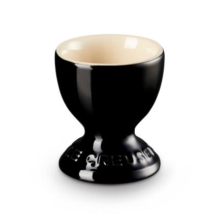 Kalíšek na vejce 6 cm, BLACK ONYX, kamenina, Le Creuset