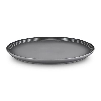 Jídelní talíř COUPE 27 cm, FLINT, kamenina, Le Creuset