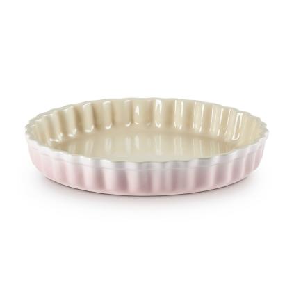 Forma na koláč 28 cm, SHELL PINK, kamenina, Le Creuset