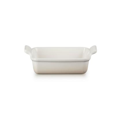 Zapékací mísa HERITAGE 19 cm, 1,1 l, MERINGUE, kamenina, Le Creuset
