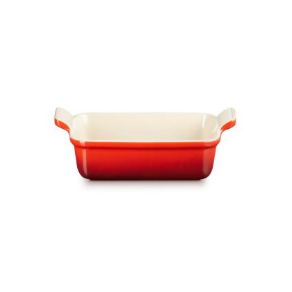 Zapékací mísa HERITAGE 19 cm, 1,1 l, CERISE, kamenina, Le Creuset
