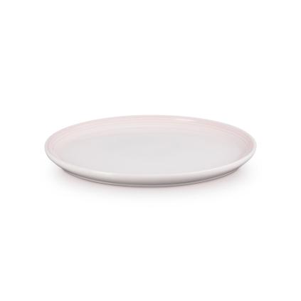 Přílohový talíř COUPE 22 cm, SHELL PINK, kamenina, Le Creuset