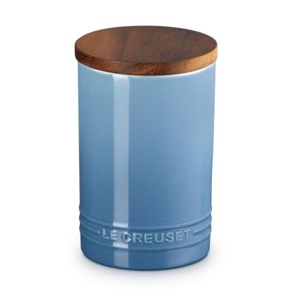 Dóza na potraviny SIGNATURE 770 ml, CHAMBRAY, kamenina, Le Creuset