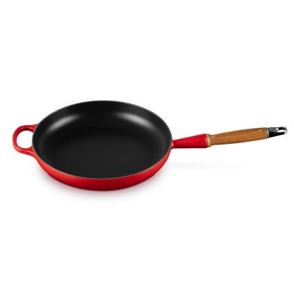 Pánev SIGNATURE 28 cm, CERISE, litina, Le Creuset